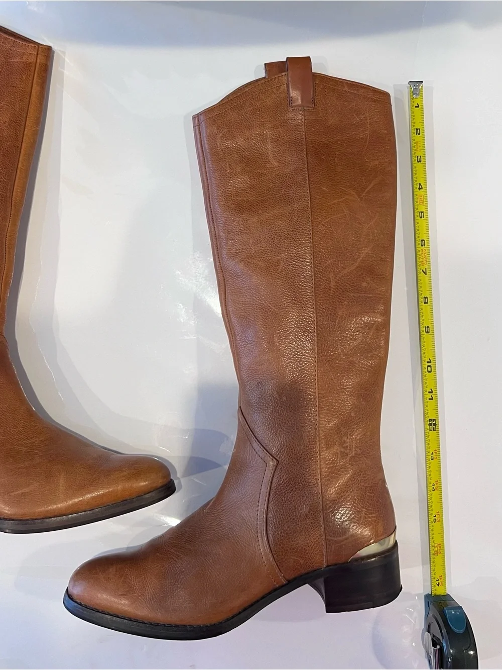 Louise Et Cie Lo-Zada Chestnut Women's Tall Leather Riding Boot